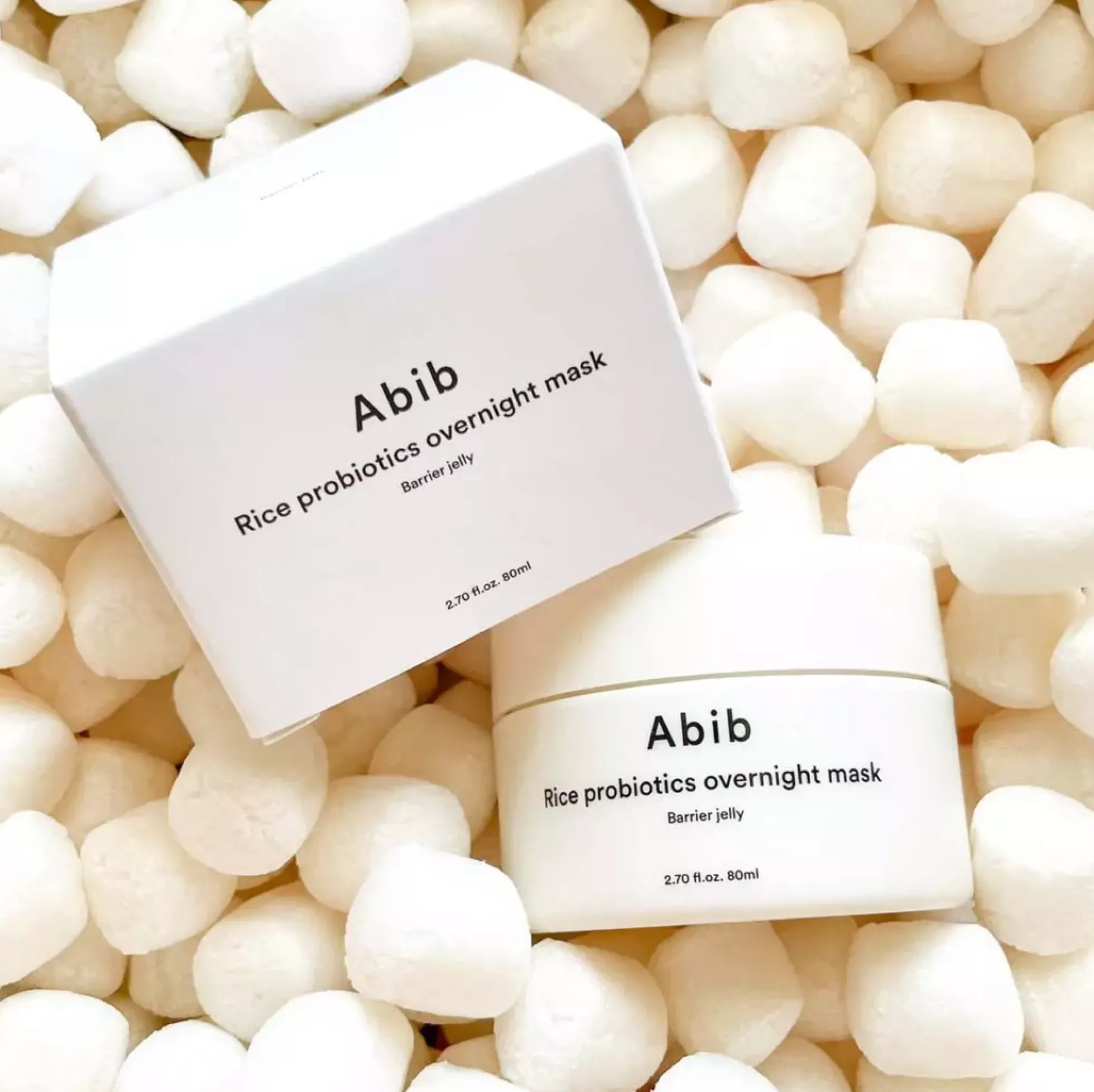 Abib Rice Probiotics Overnight Mask Barrier Jelly 80 ml