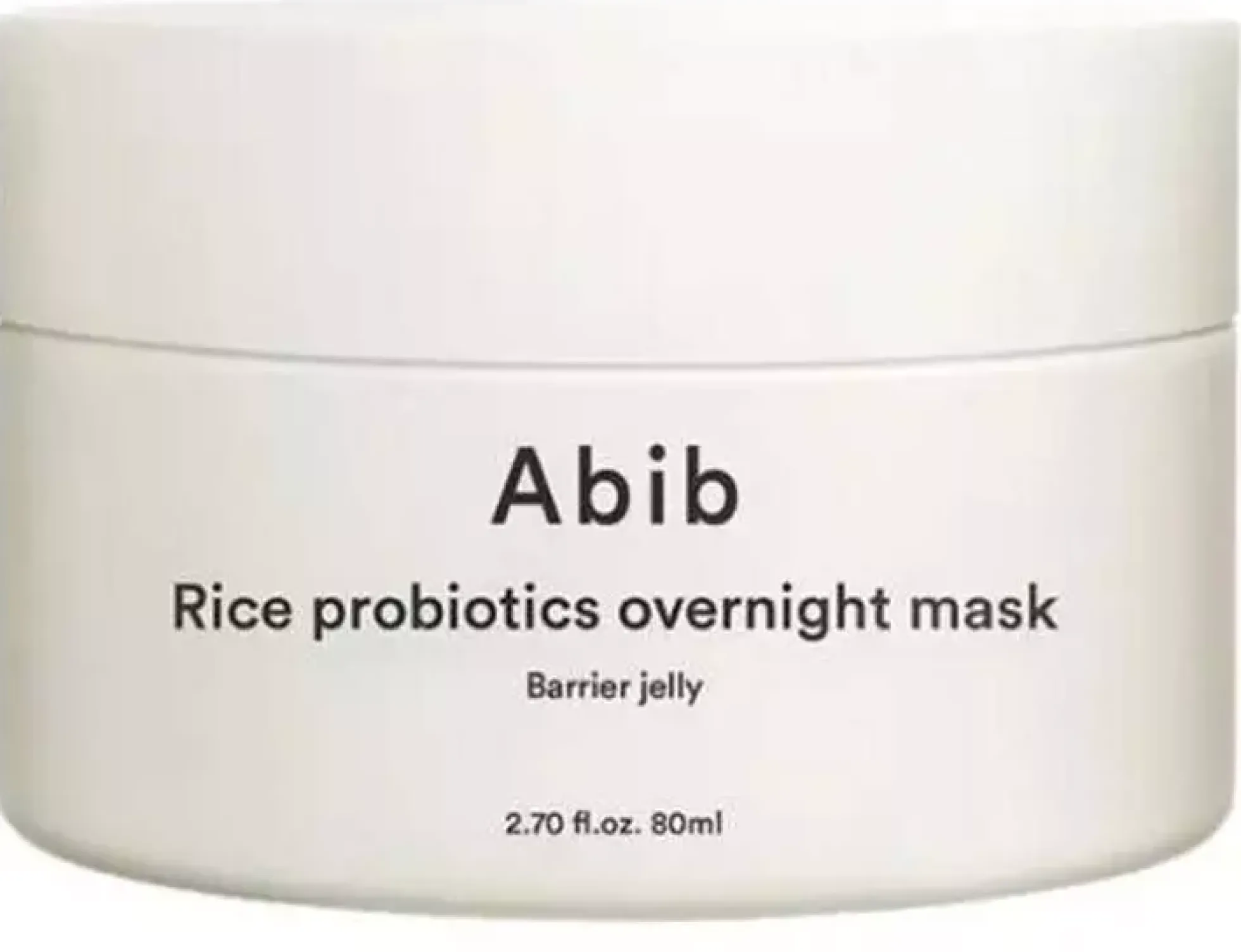 Abib Rice Probiotics Overnight Mask Barrier Jelly 80 ml