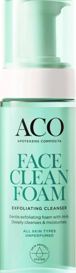 ACO Face Exfoliating AHA Cleansing Foam 150 ml