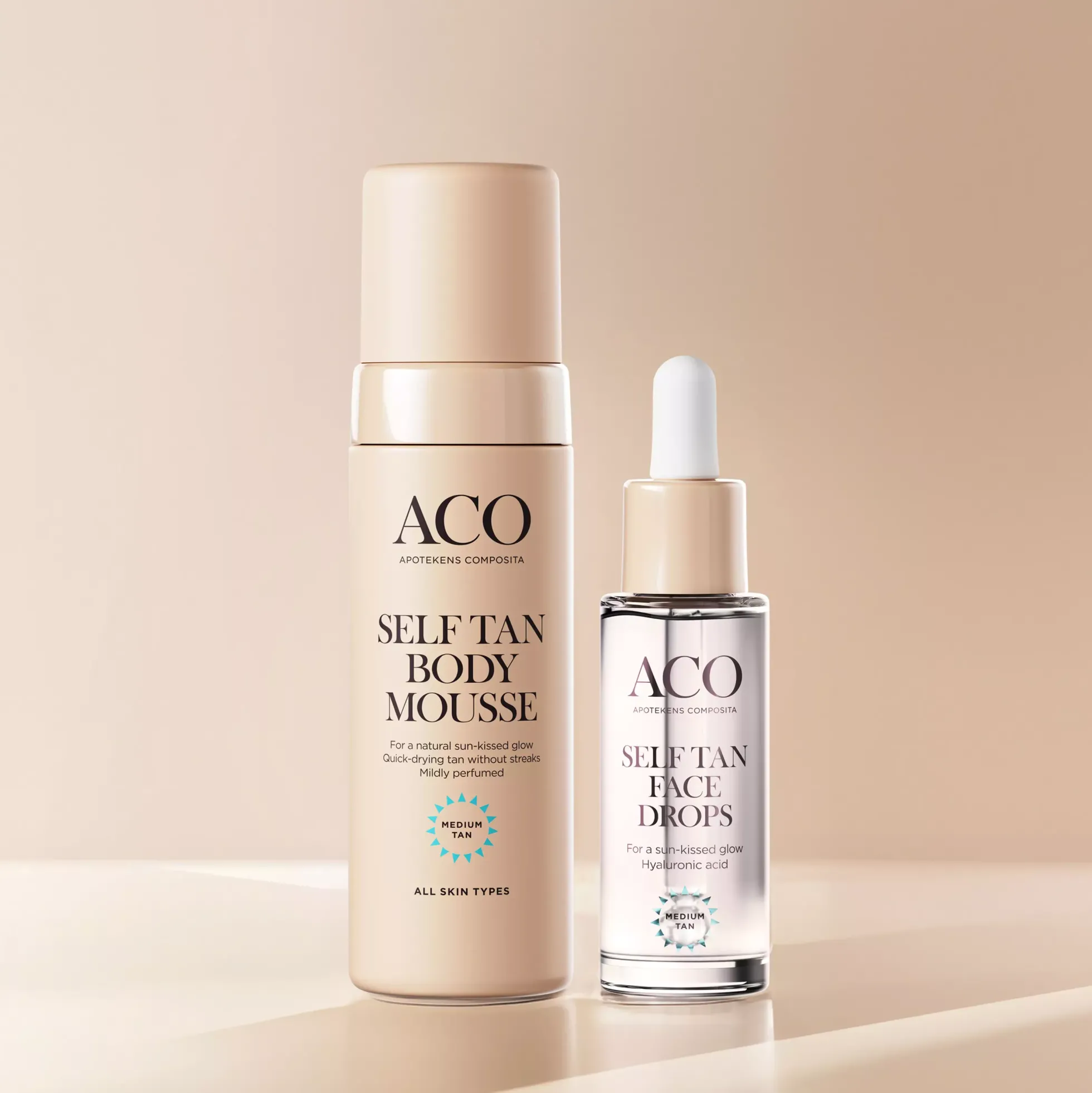 ACO Self Tan Face Drops 30 ml