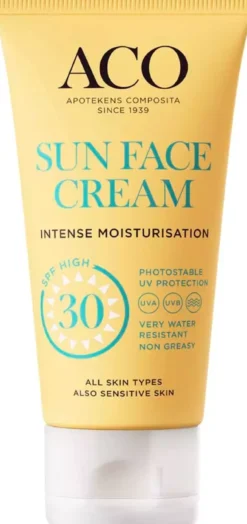 ACO Sun Face Cream SPF 30 50 ml