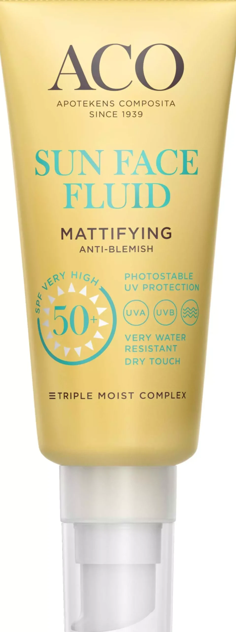 ACO Sun Face Mattifying Fluid SPF50+ 40 ml