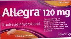 Allegra filmdragerad tablett 120mg