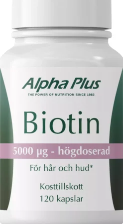 Alpha Plus Biotin 120 st