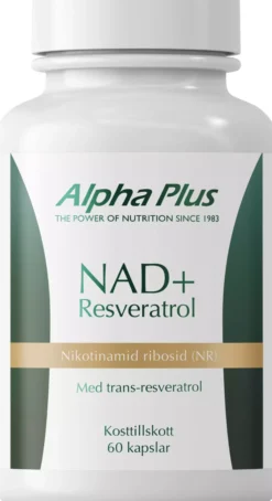 Alpha Plus NAD+ Resveratrol 60 st