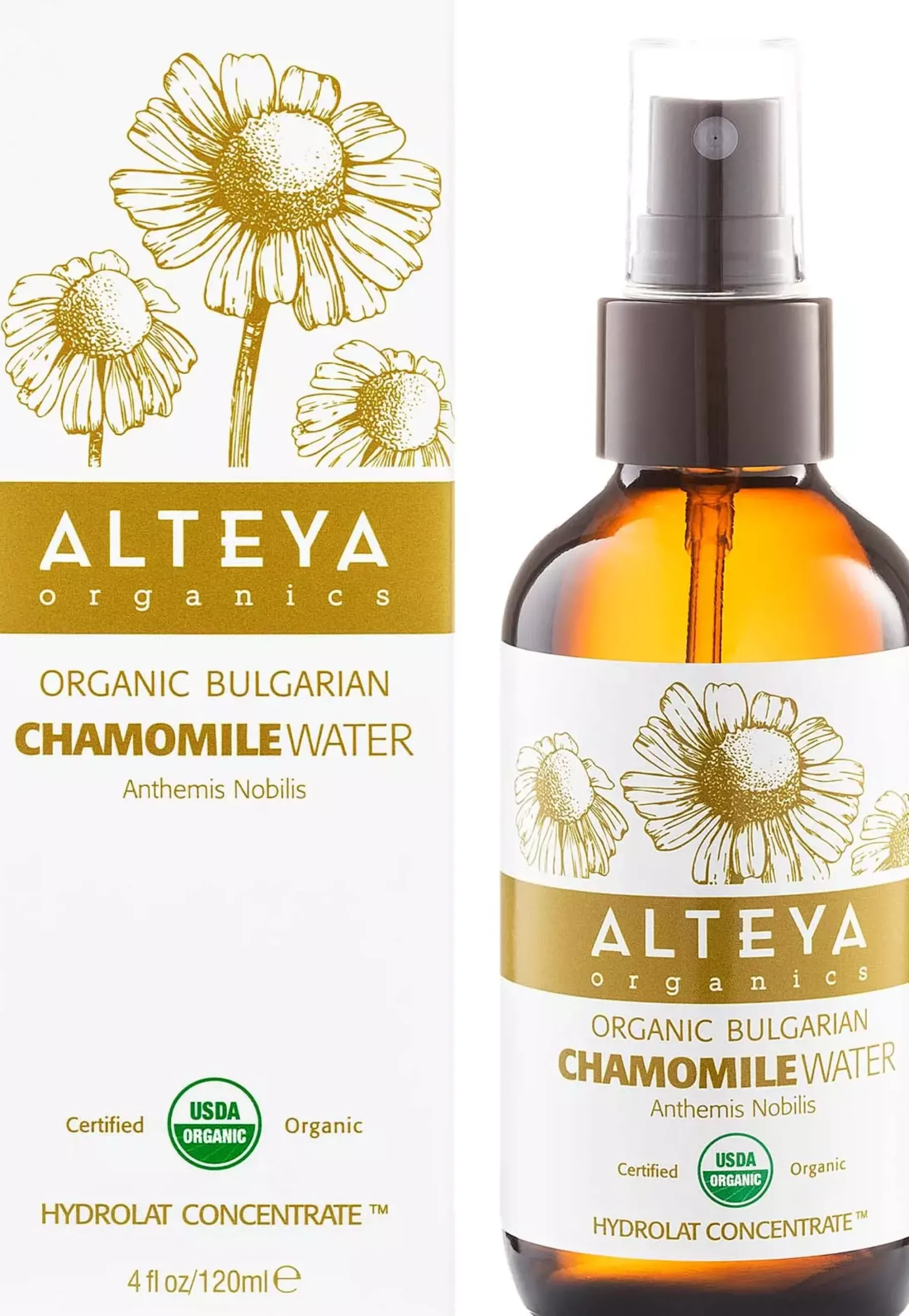 Alteya OrganicsOrganic Bulgarian Chamomile Roman Water 120 ml