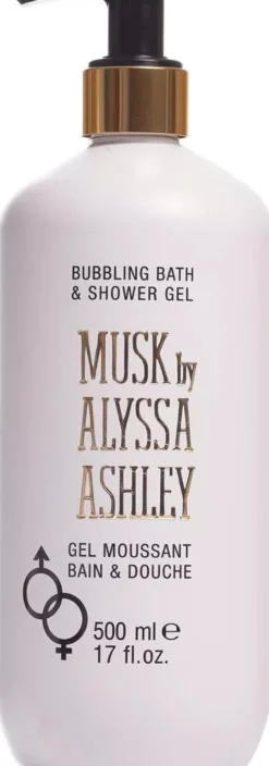 Alyssa Ashley Musk Bubbling Bath & Shower Gel 500 ml