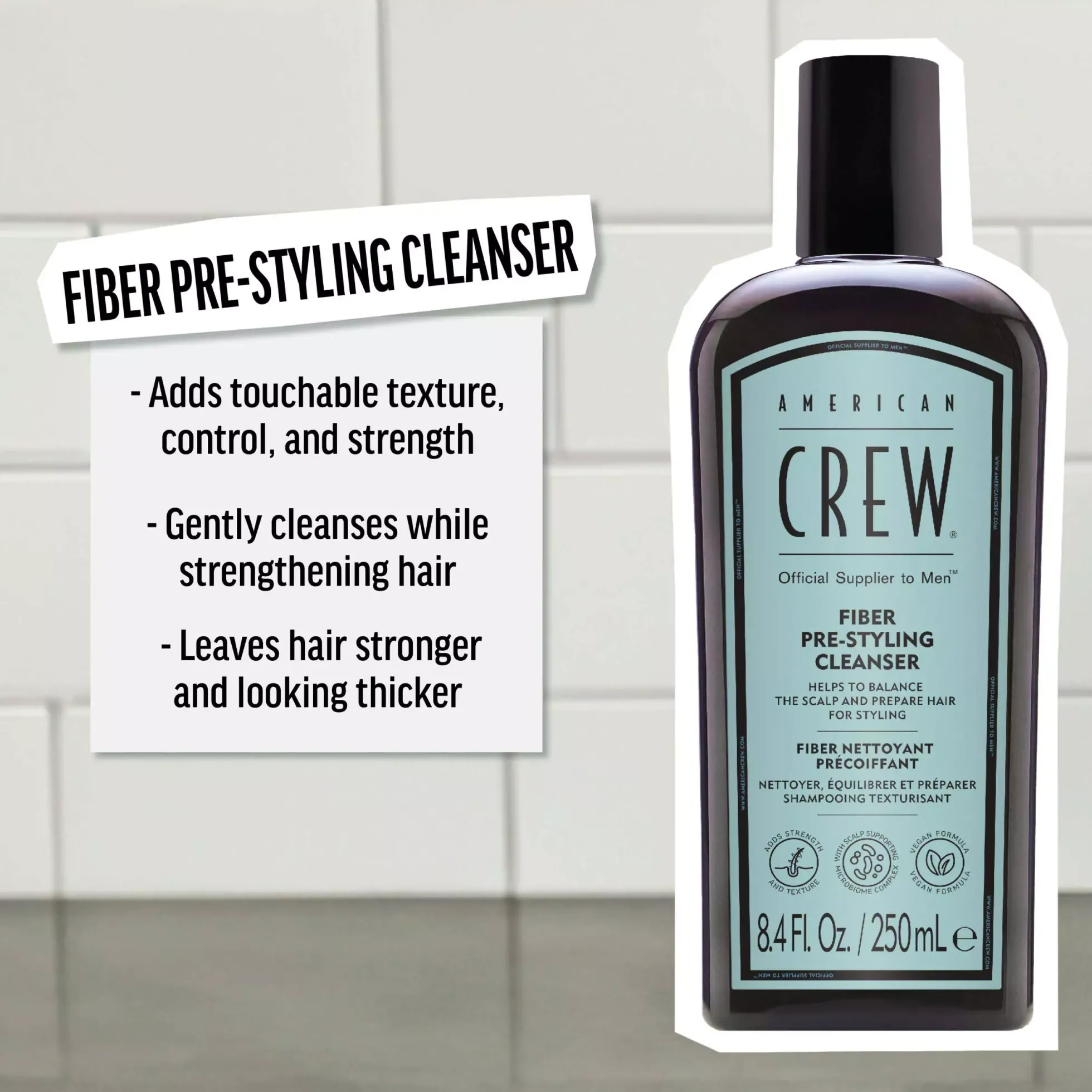 American Crew Fiber Ps Cleanser 250 ml