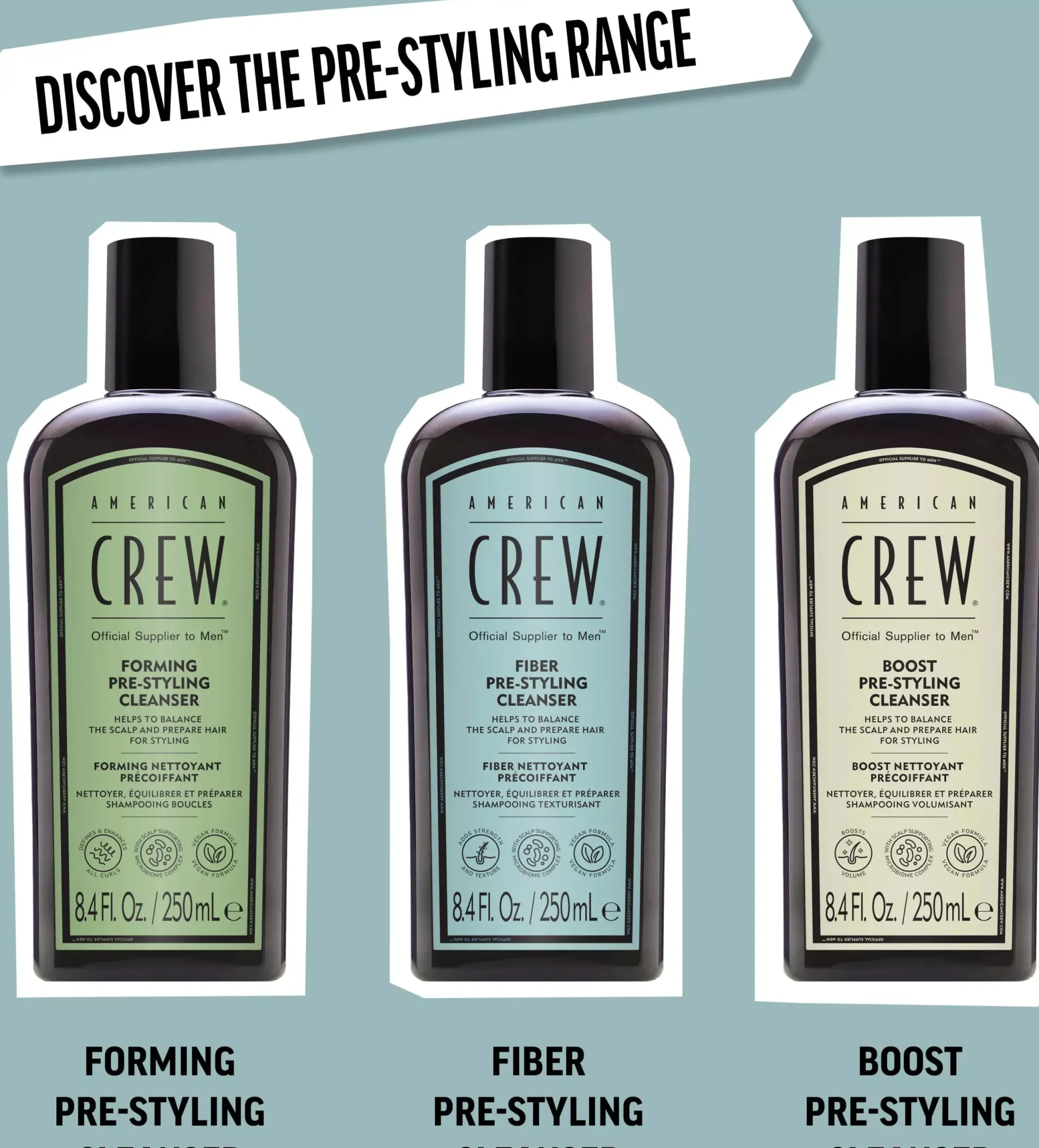 American Crew Fiber Ps Cleanser 250 ml
