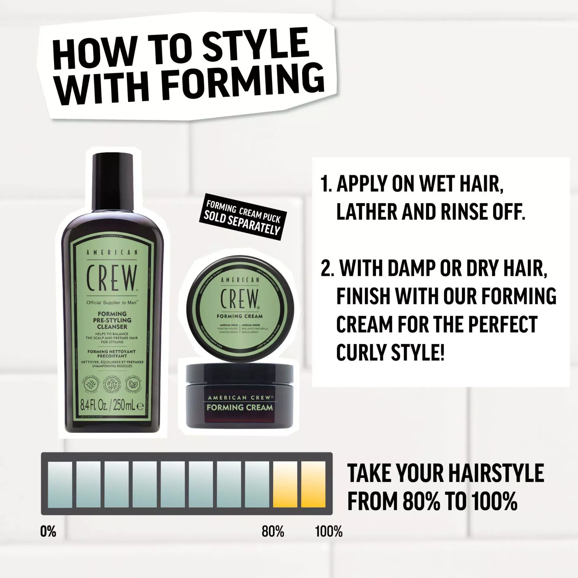 American Crew Forming Ps Cleanser 250 ml