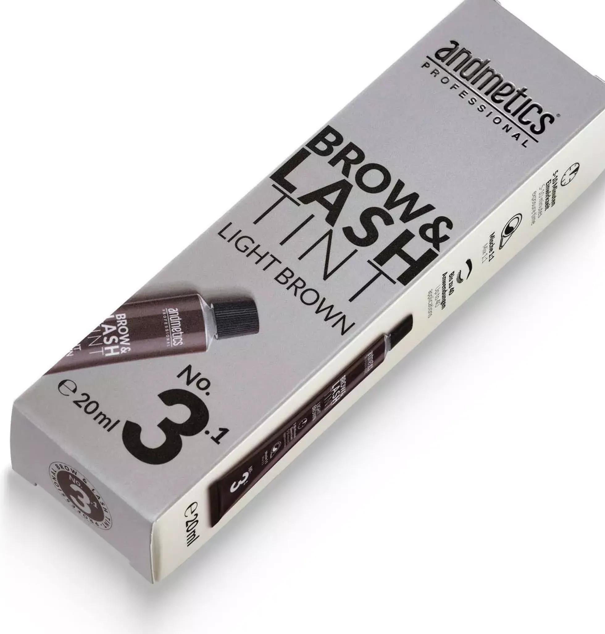 Andmetics Brow & Lash Tint light brown