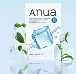 ANUA 8 Hyaluronic Acid Catechin Cool Slim Mask 25 ml