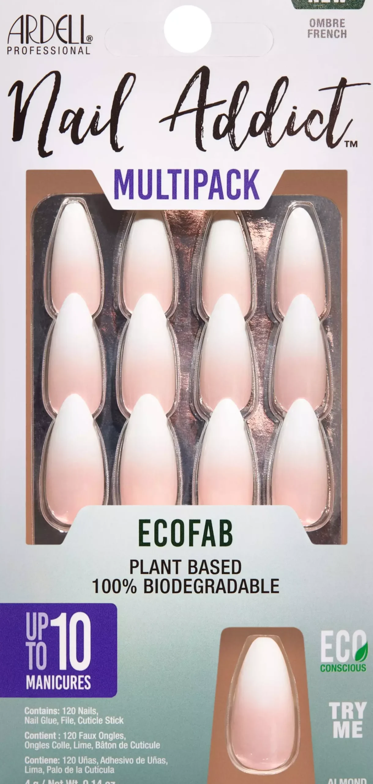 Ardell Nail Addict EcoFab Multipack Ombre French