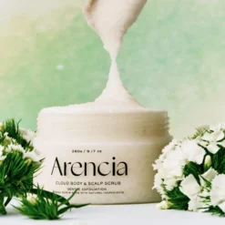 Arencia Fresh Cloud Body & Scalp Scrub White Tea & Neroli 260 g