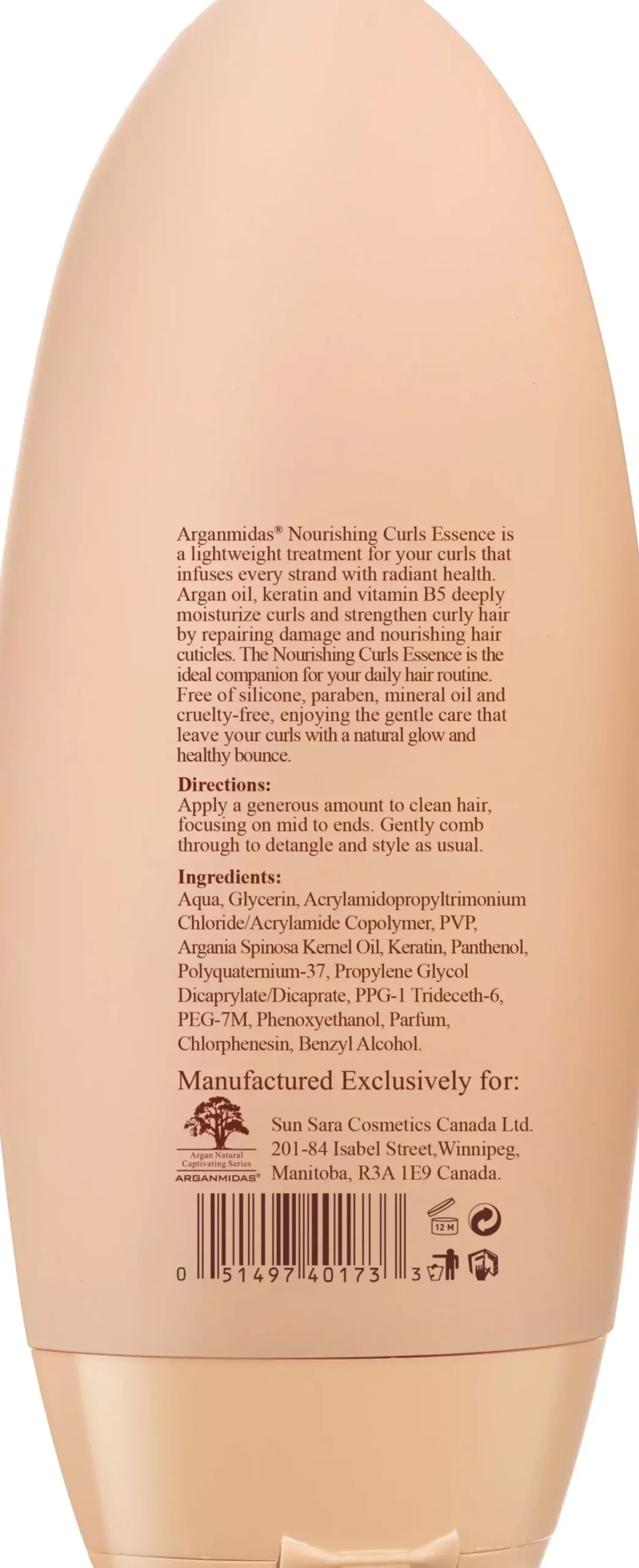 Arganmidas Nourishing Curls Essence 200 ml
