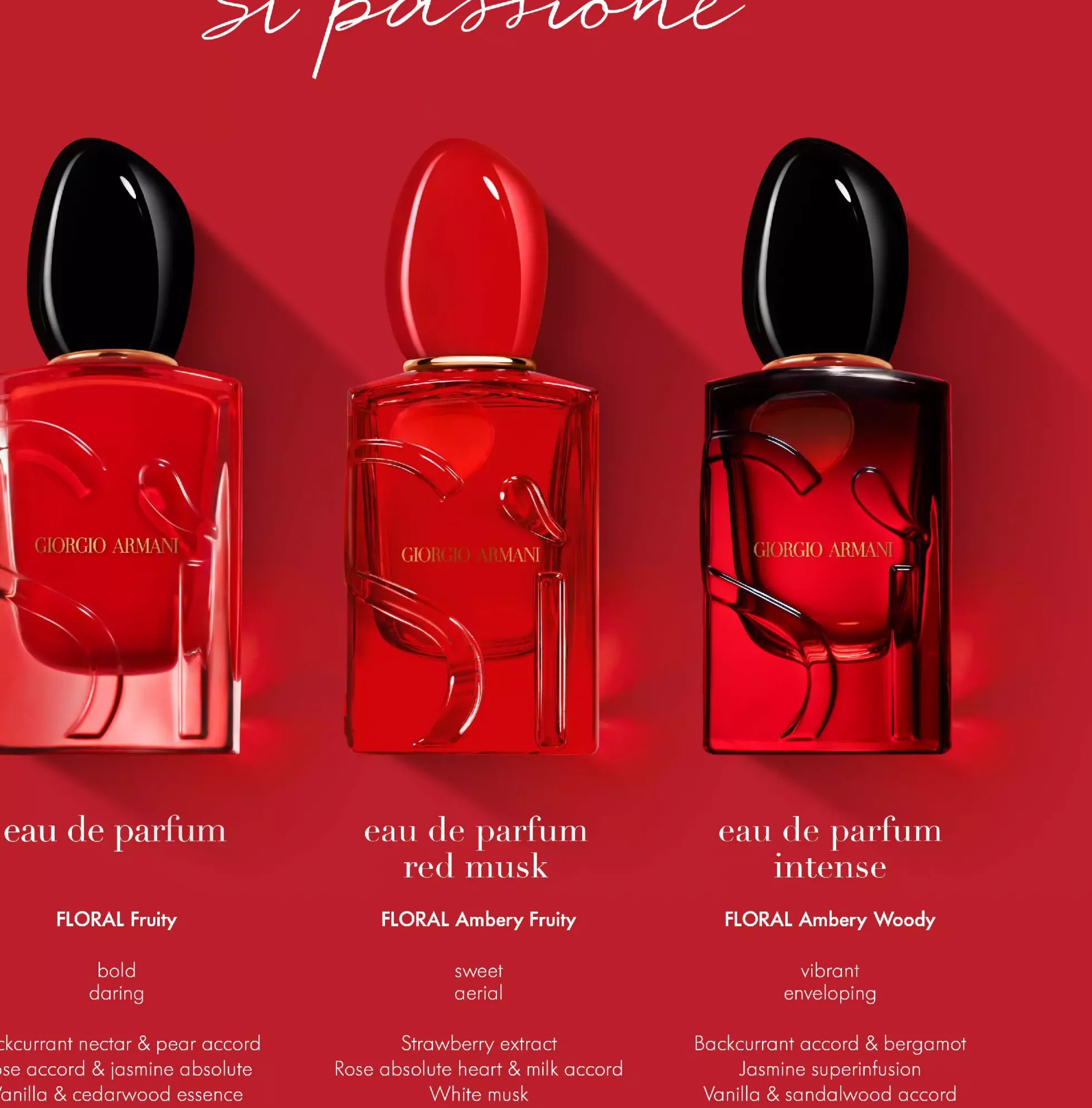 Armani Sì Passione Eau de Parfum Red Musk 30 ml