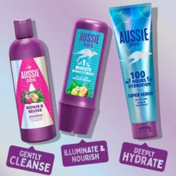 Aussie SOS 1 Minute Miracle All In One Colour Rescue Mask 250 ml