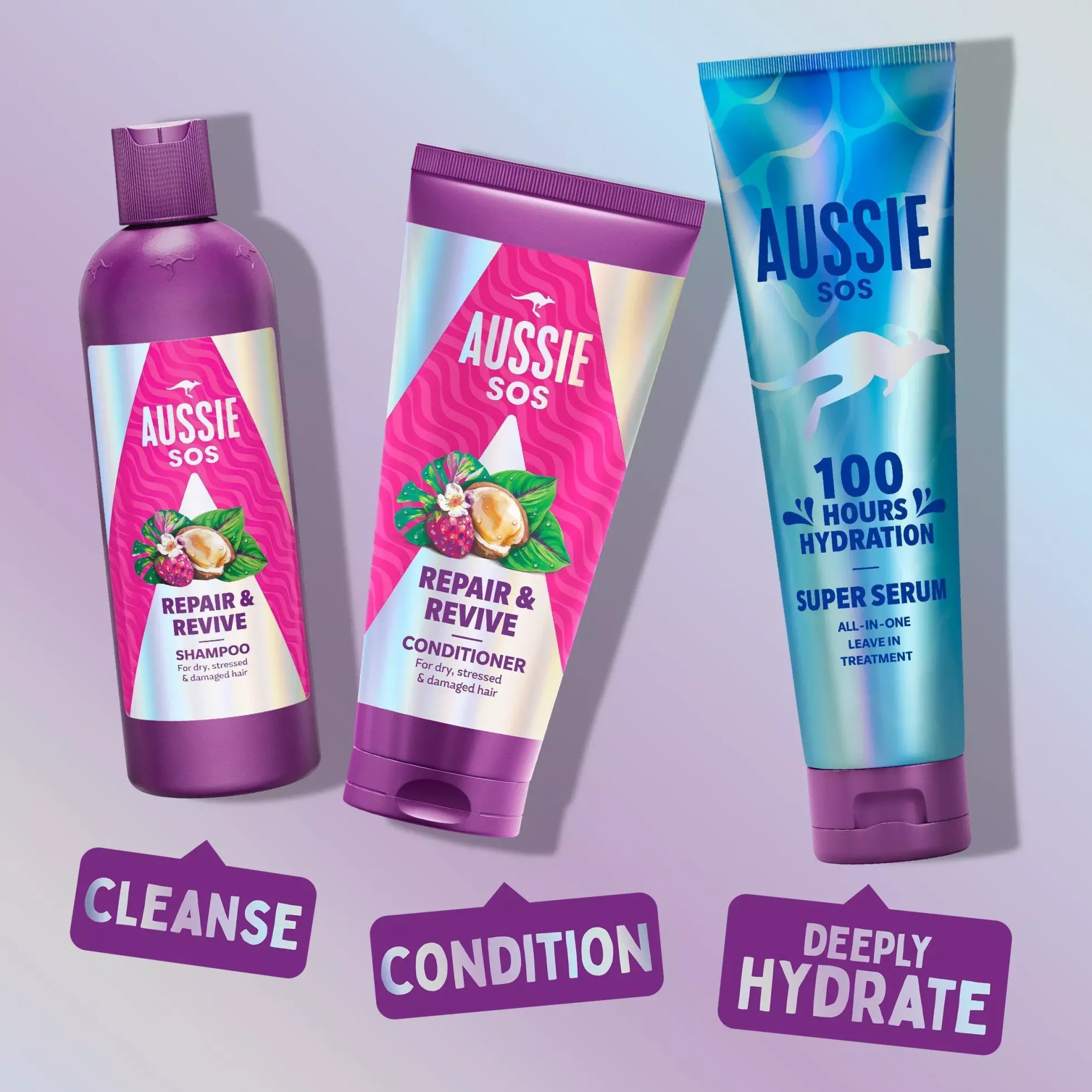 Aussie SOS Super Serum All In One LeaveIn Treatment 160 ml