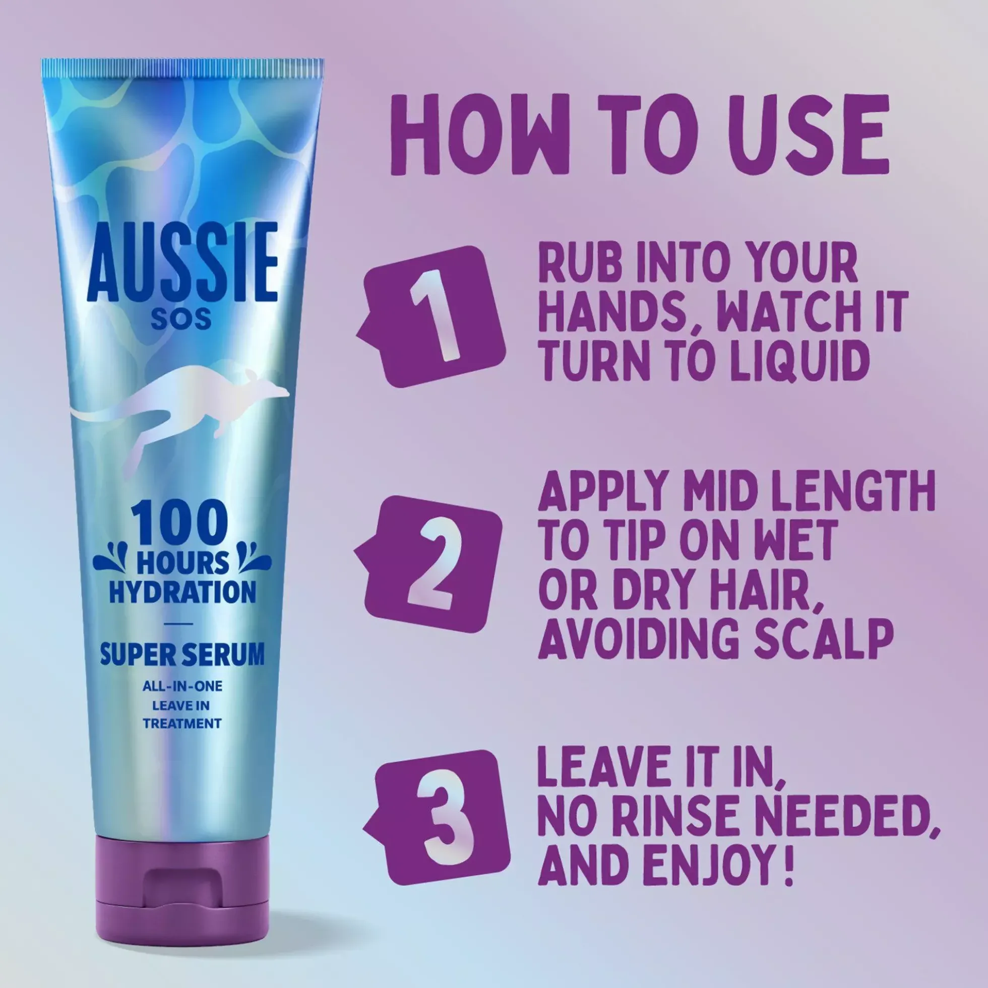 Aussie SOS Super Serum All In One LeaveIn Treatment 160 ml
