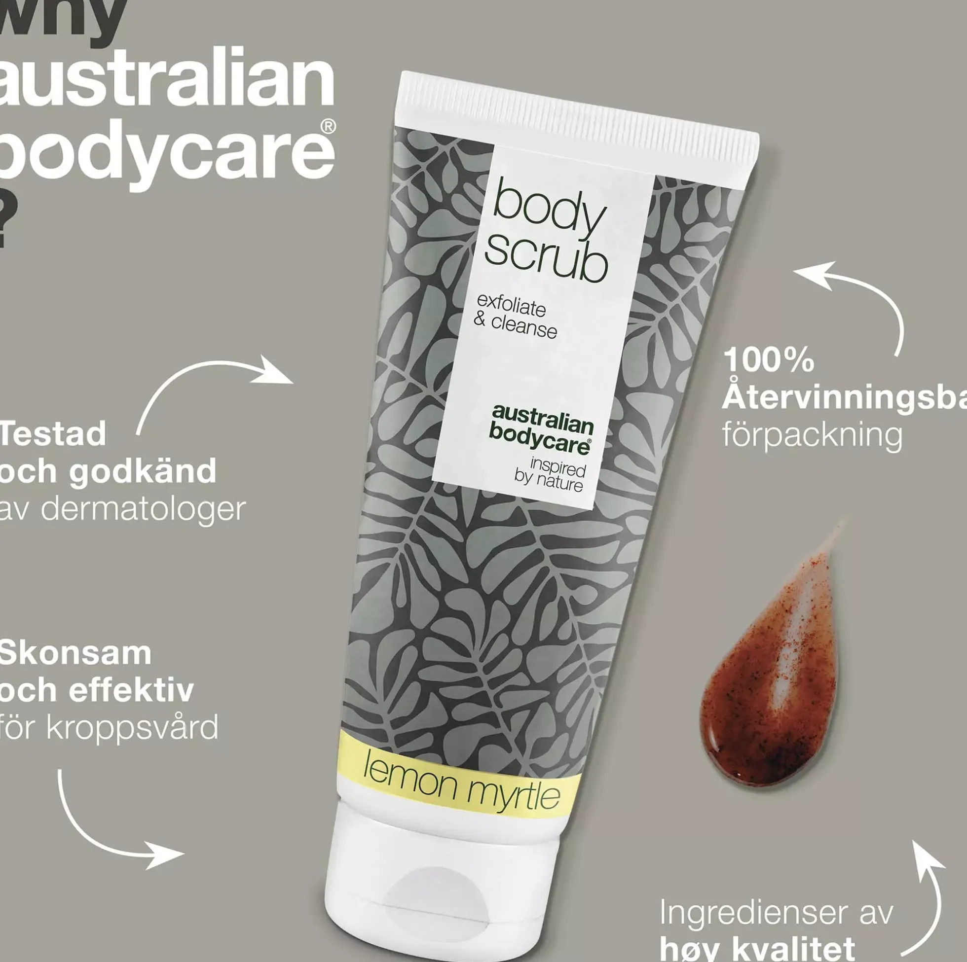Australian Bodycare Body Scrub Lemon Myrtle 200 ml