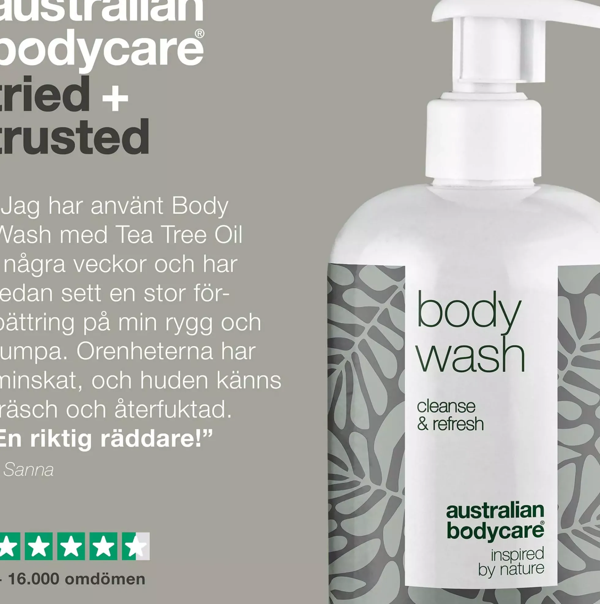 Australian Bodycare Body Wash Lemon Myrtle 500 ml
