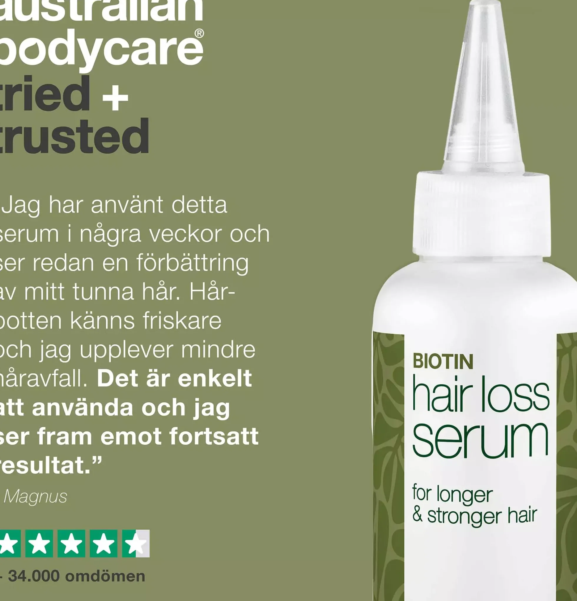 Australian Bodycare Hair Loss Serum 250 ml