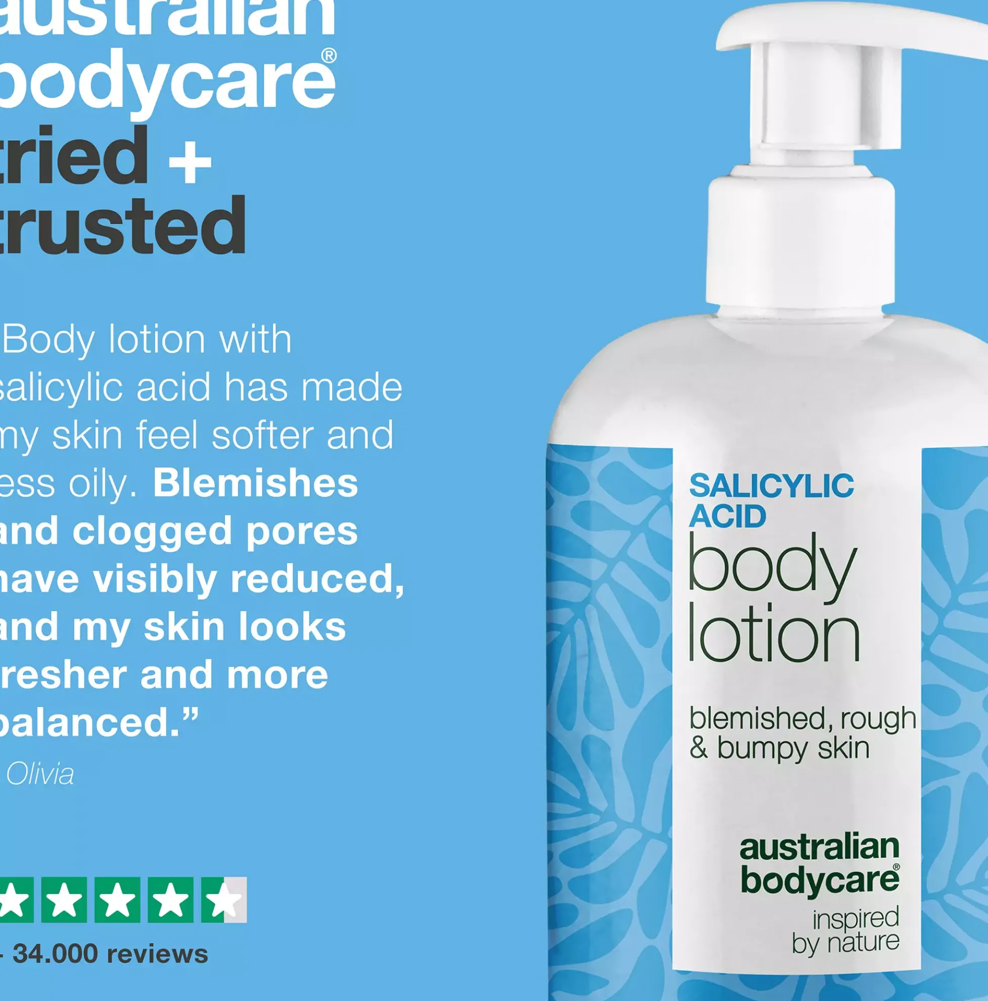 Australian Bodycare Salicylic Acid Body Lotion 500 ml