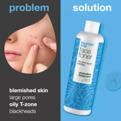 Australian Bodycare Salicylic Acid Face Toner 2% Bha Exfoliant 150 ml