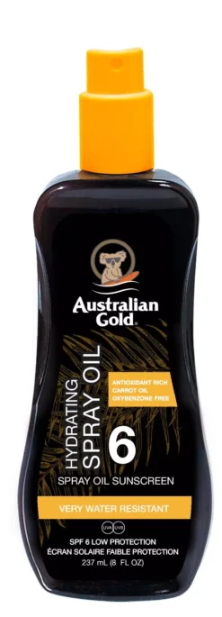 Australian Gold SPF 6 Carrot Intensifier Oil Spray 237 ml