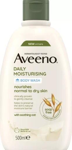 AveenoDaily Moisturising Body Wash 500 ml