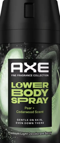 Axe Pear & Cedarwood Lower Body Deo Spray 100 ml