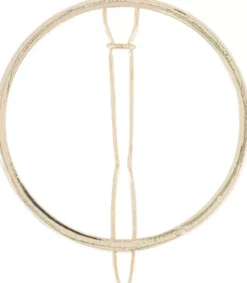 BACHCA Round metal barrette