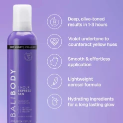 Bali Body Deep Violet Express Self Tan 225 ml