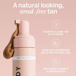 Bali Body Self Tanning Mousse Dark 200 ml