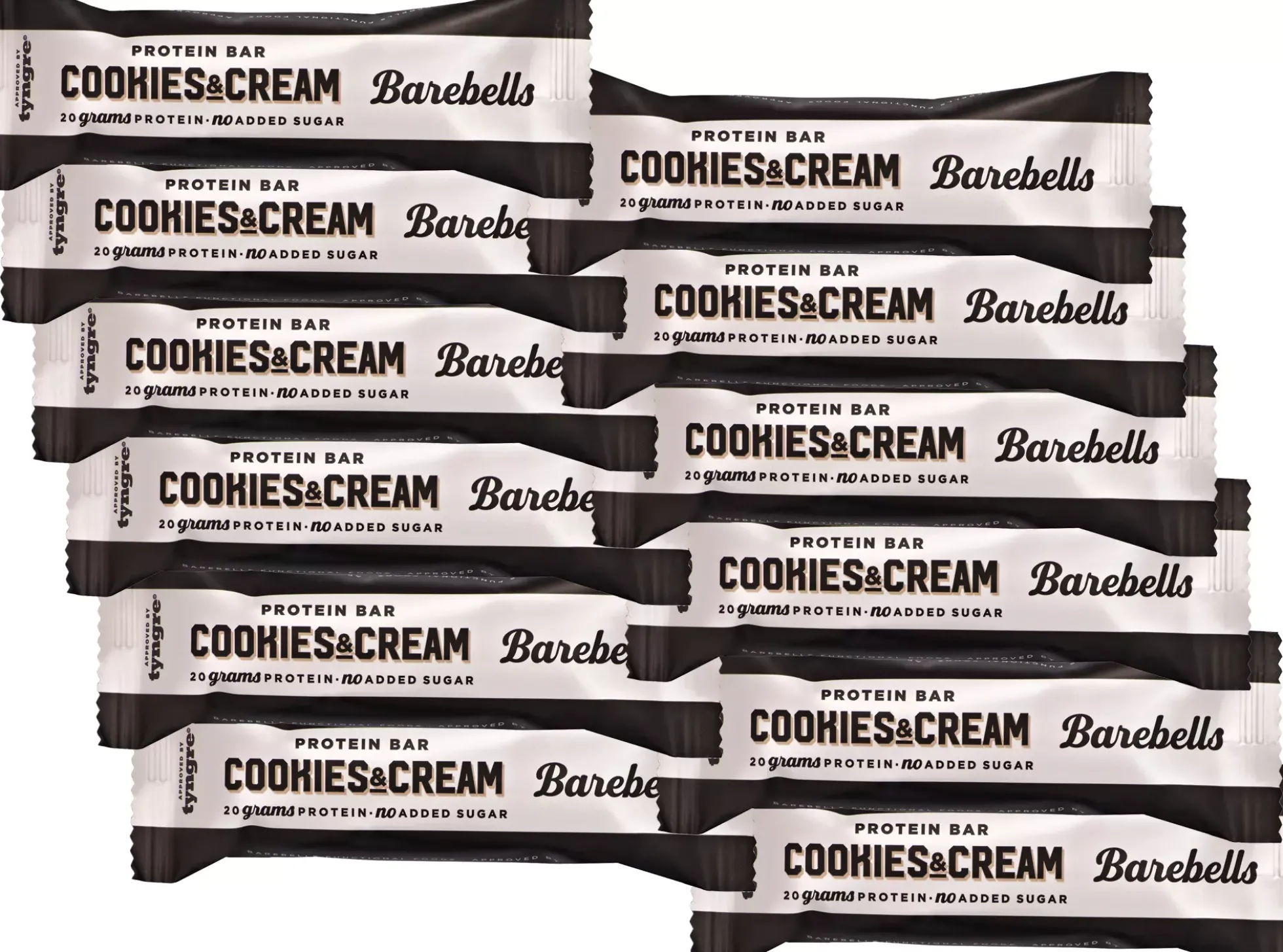 BarebellsOrginal Bars Protein Bar Cookies & Cream 12-Pack