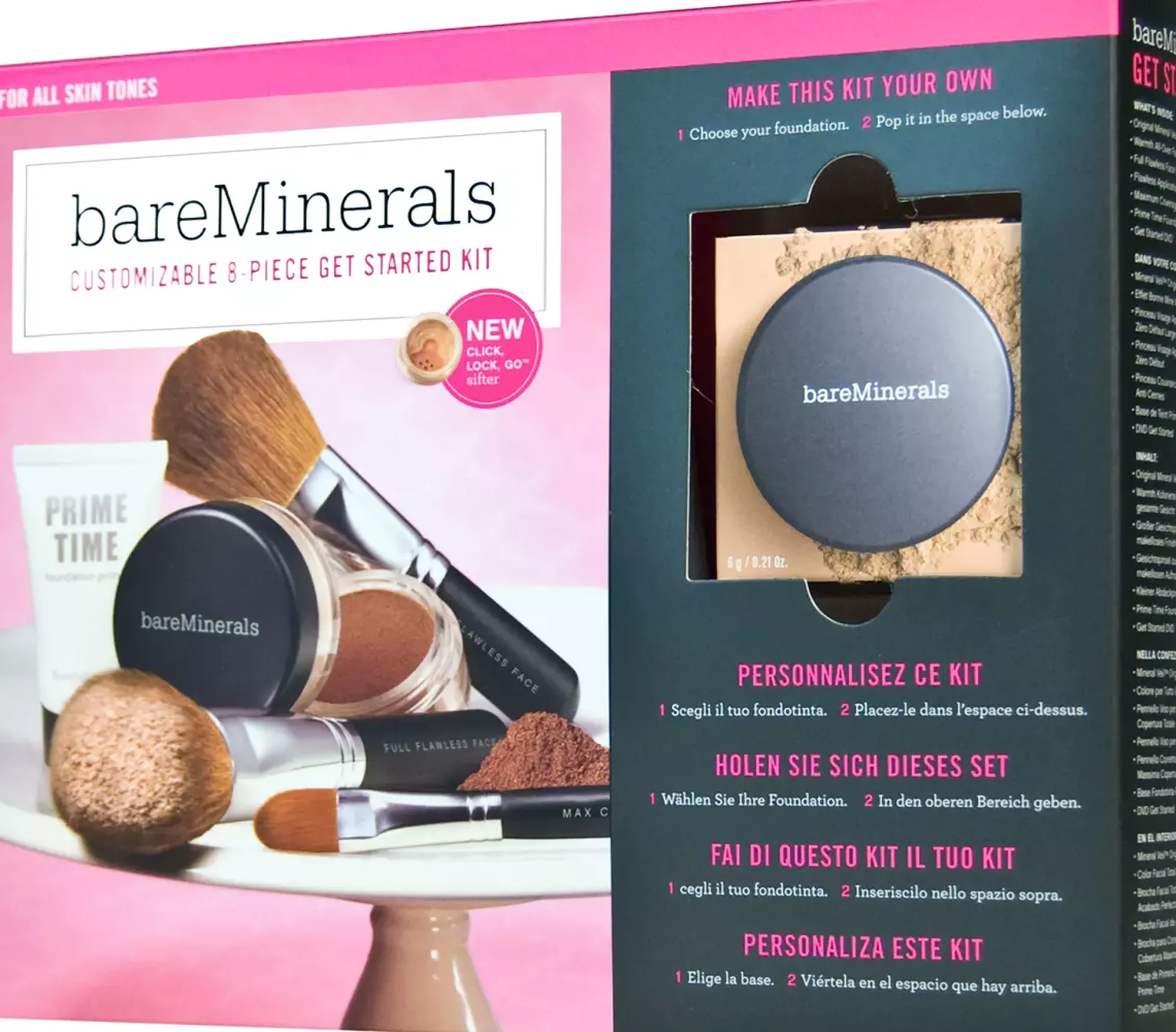 bareMinerals Customizable 8-Piece Start-Kit Matte