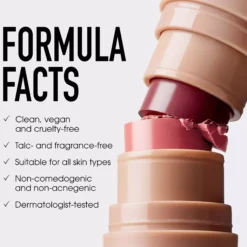bareMineralsGEN NUDE Dew in One Cheek & Lip Stick Just Peachy