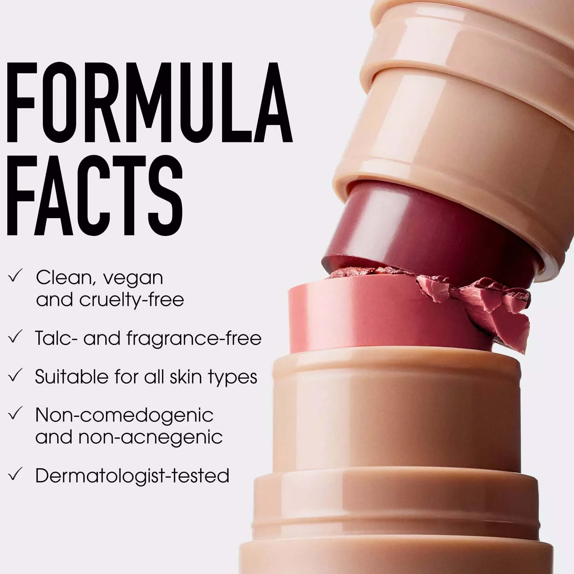 bareMineralsGEN NUDE Dew in One Cheek & Lip Stick Just Peachy