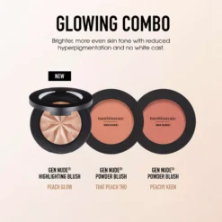 bareMineralsGEN NUDE Highlighting Blush Peach Glow 03