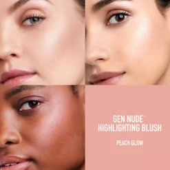 bareMineralsGEN NUDE Highlighting Blush Peach Glow 03