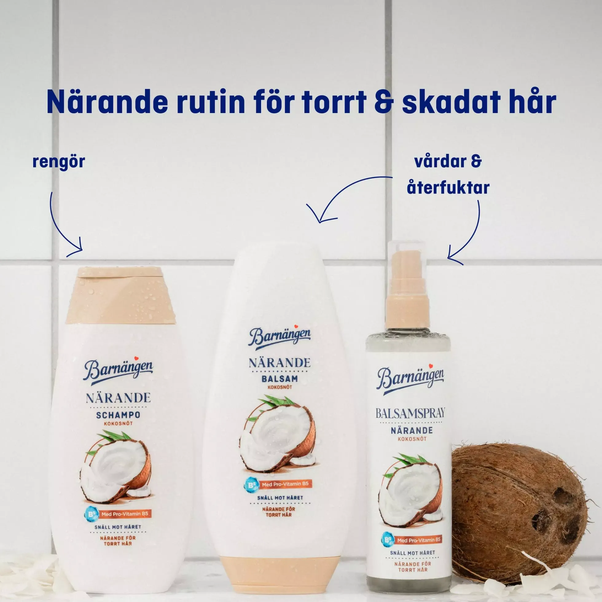 BarnängenNärande Schampo Kokosnöt 400 ml