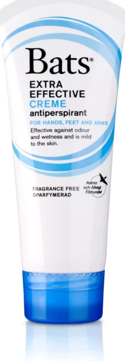 Bats Extra Effective Crème Antiperspirant Unperfumed 60 ml