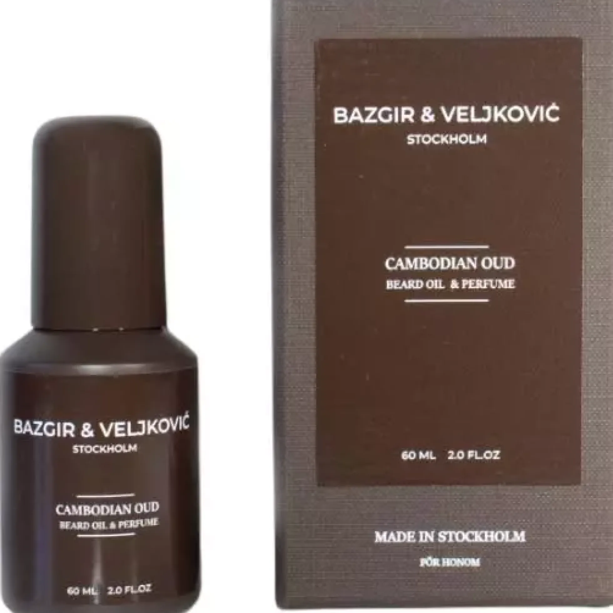 Bazgir & Veljkovic Beard Oil & Perfume Cambodian Oud 60 ml