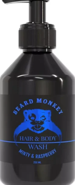 Beard Monkey Hair & Body Minty & Raspberry 1000 ml