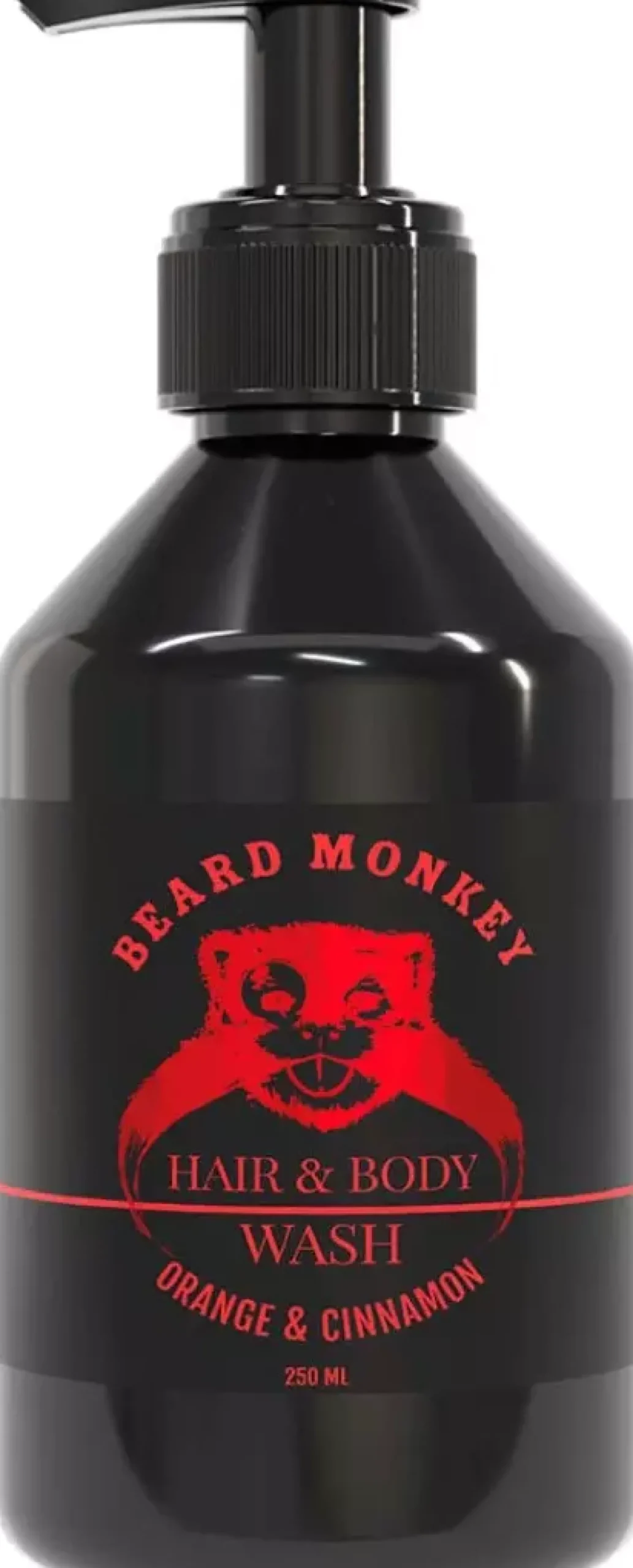Beard Monkey Hair & Body Wash Orange & Cinnamon 250 ml
