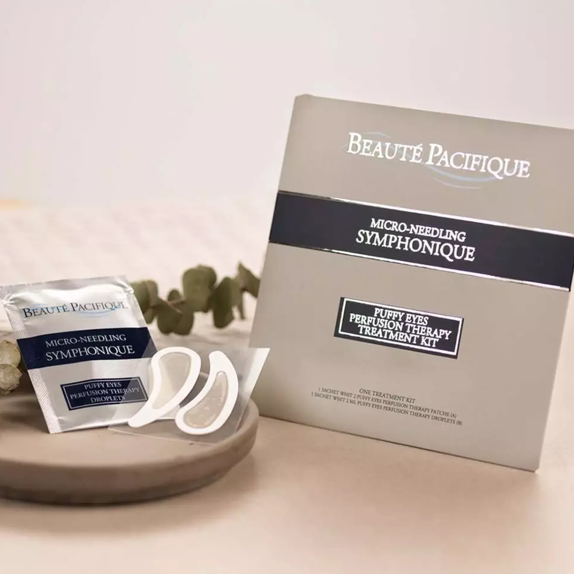 Beauté Pacifique Symphonique Micro Needling Puffy Eyes Perfusion Therapy Treatment Kit X 4 20 ml