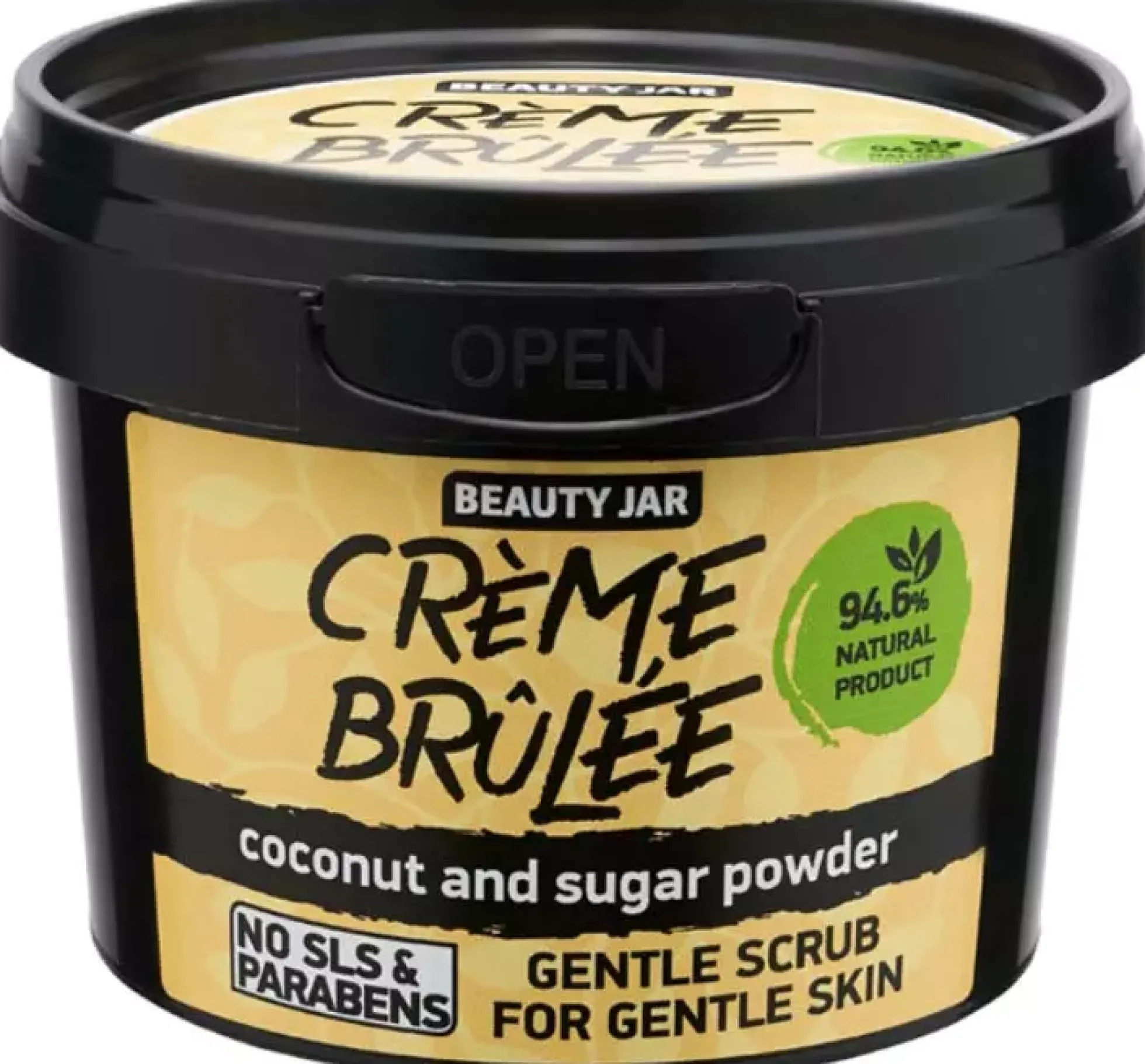 Beauty Jar Crème Brûlée Gentle Face Scrub 120 g