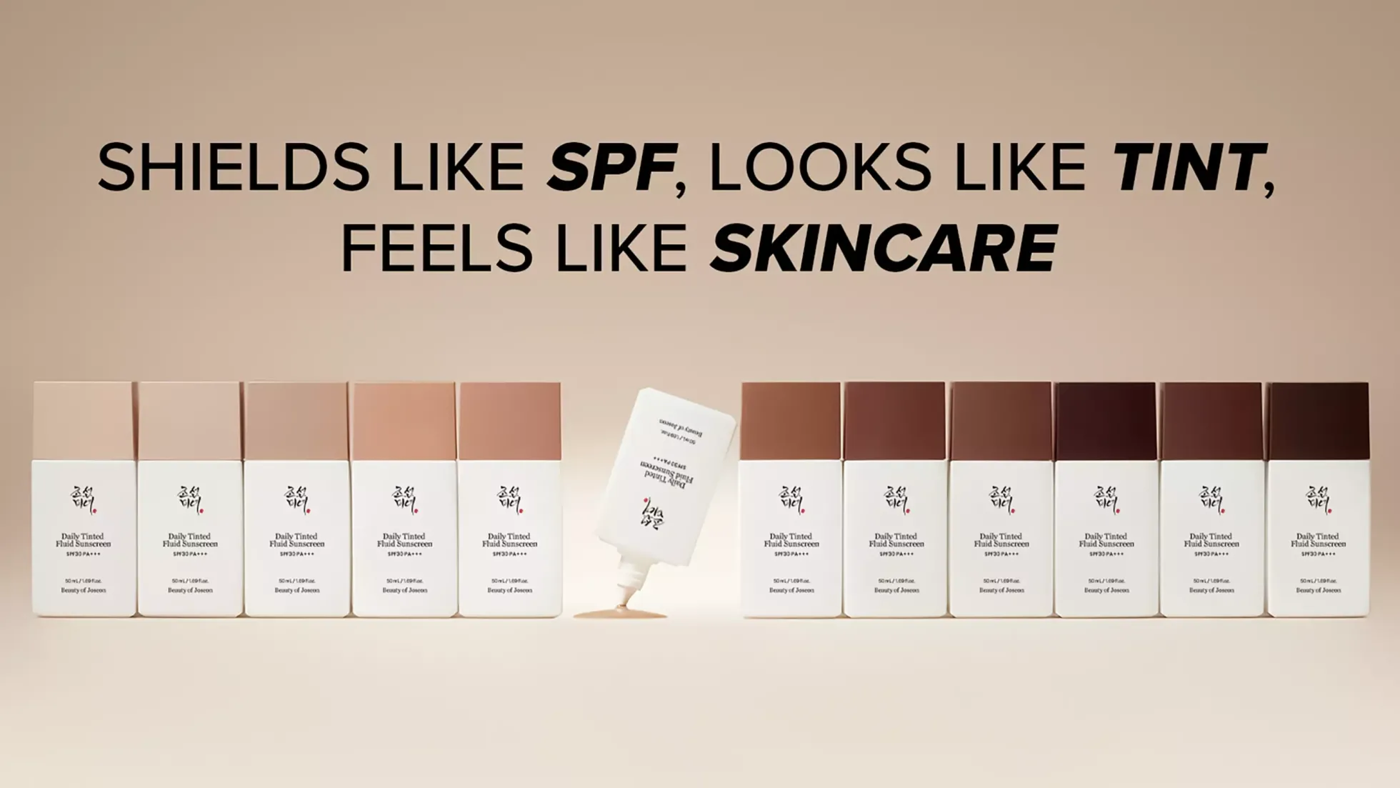 Beauty of Joseon Daily Tinted Fluid Sunscreen Broad Spectrum SPF 30 PA +++ #DP320