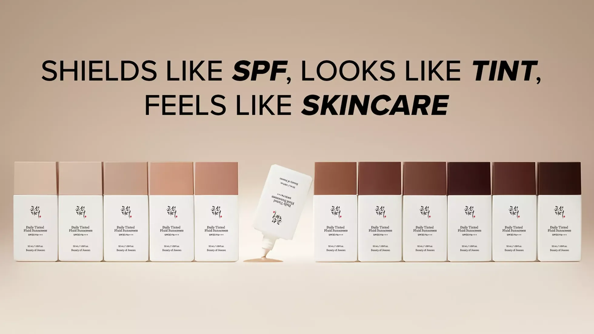 Beauty of Joseon Daily Tinted Fluid Sunscreen Broad Spectrum SPF 30 PA +++ #MN230