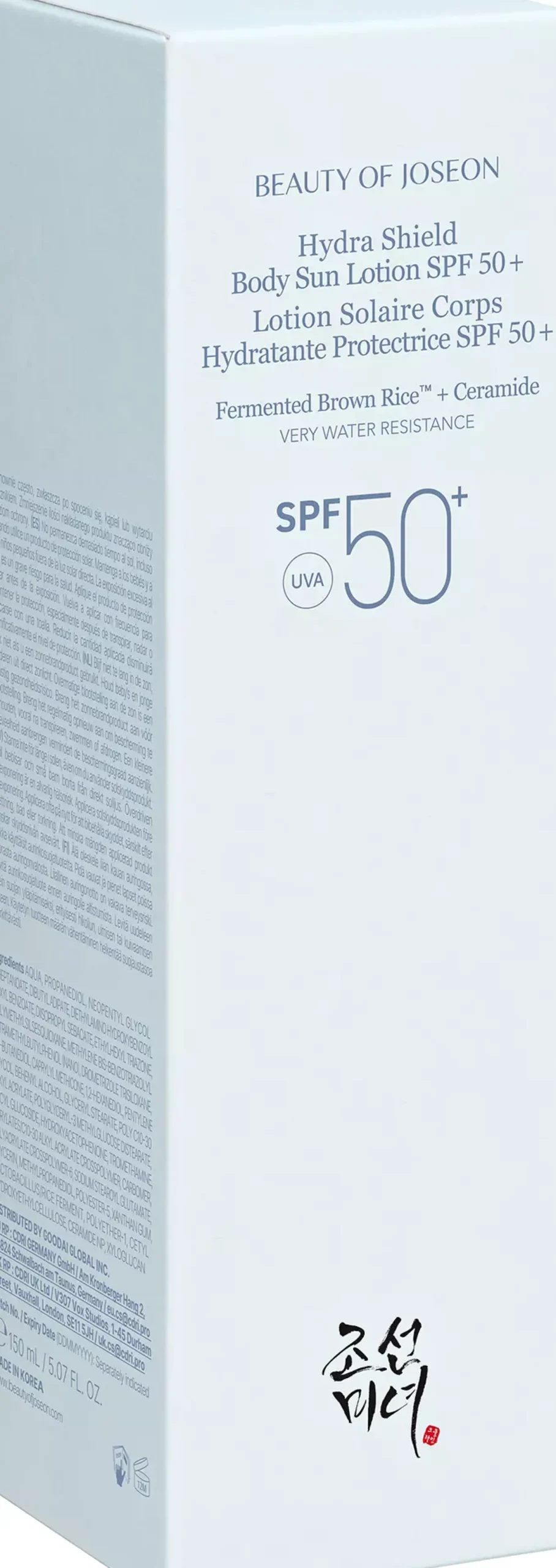 Beauty of Joseon Hydra Shield Body Sun Lotion SPF50+ Face & Body 150 ml